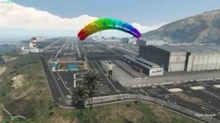 GTA 5 - Axel Trainer - Высокий прыжок в небо
