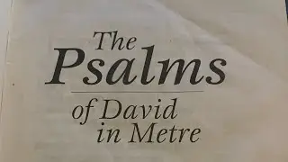 Scottish Metrical 1650 Psalter Psalm 40:1-5 - Tune Blackbourn