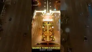 Karachi #travel #bahriahights #drone #bahriasky #nightview #karachistreetview #night