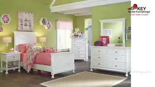 Ashley Kaslyn Dresser And Mirror B502DM | KEY Home