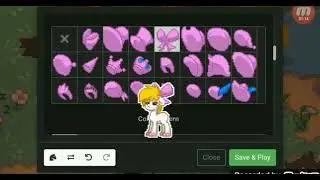 How to make a ears in the pony town^^
