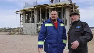 Знакомьтесь  один из авторов первого строения в ЭкоТехноПарке SkyWay!