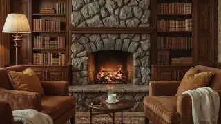🔥 Cozy Fireplace with Crackling Fire Sounds | Relax, Focus & Sleep