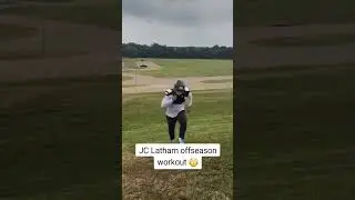 JC Latham working out. He's gonna be a beast at RT‼️ #Titans #NFL #JCLatham