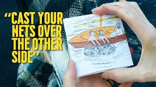 BIBLE CRAFTS | Large Catch of Fish... Cast Your Nets Over The Other Side!!