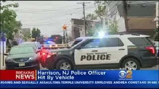 Harrison, NJ Police Officer Hit By Vehicle