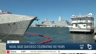 Naval Base San Diego celebrating 100 years