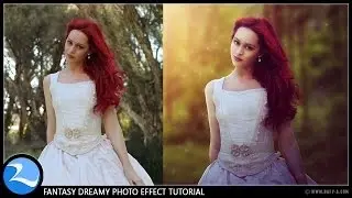 Photoshop CC Tutorial - Fantasy Look Photo Effect Editing | Change Background