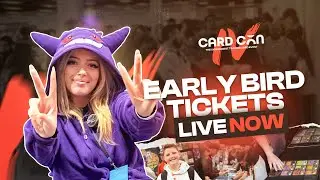 Early-bird tickets for Card Con IV are officially on sale.
