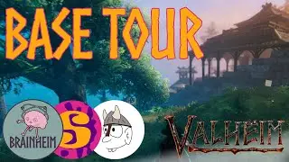Brainheim Base Tour - Vanilla survival Valheim build