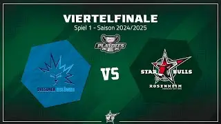 Dresdner Eislöwen vs. Starbulls Rosenheim - Game Highlights