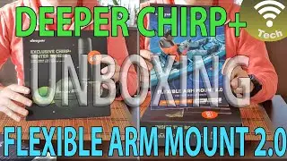 Unboxing Deeper CHIRP+ winter bundle and Flexible Mount Arm 2.0
