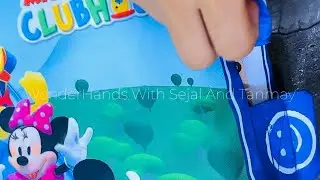 Micky Mouse Clubhouse Kids Cushion Book Review | Soft Learning Book With Alphabets, Numbers & Map