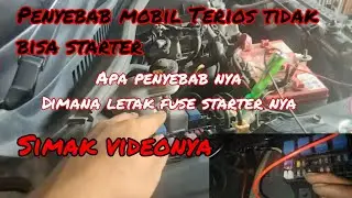 memperbaiki mobil Terios yang tidak bisa starter