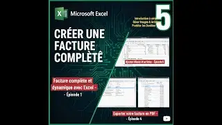 Facture Excel &ndash; Calcul des sous-totaux, remises, timbre fiscal et total TTC avec SOMMEPROD