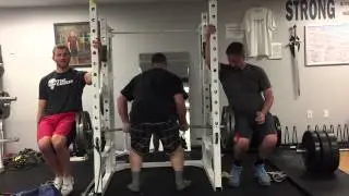 Rack pulls at competitive edge fitness
