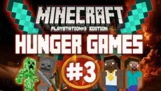 Let's Play - Minecraft PS3 - Hunger Games w/NightmareRises2007 & Friends Ep.3 A FAIL SEARCH