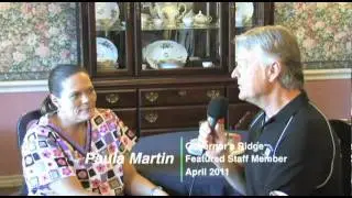 Governor's Ridge Retirement & Assisted Living - Featured Staff Member - April 2011