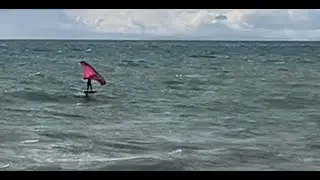 Walking to Alhamar in Strong Wind ( Sounds of the sea) Spain Winther December 15