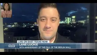 Lane Luckie explains the history of the Berlin Wall on East Texas Now