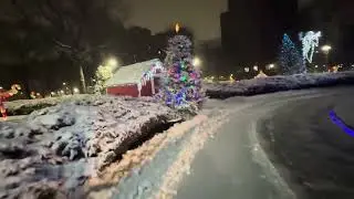 Snow ❄️ falls 