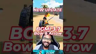 BGMI 3.7 NEW UPDATE😍 Bow And Arrow