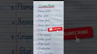 10 Climbers Plant/Climber plants/Climber Plants Name / Climbers Plants #shorts #climbersplantsname