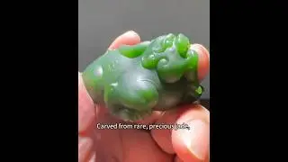 The Jade Pixiu&mdash;carved from rare jade&mdash;attracts fortune .Ready to level up your luck? #pixiu