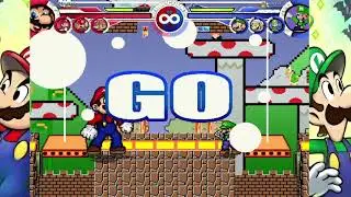 MUGEN:Team Mario VS Team Luigi