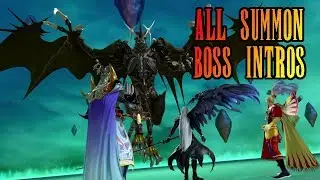 Dissidia Final Fantasy NT: All Character Summon Boss Intros