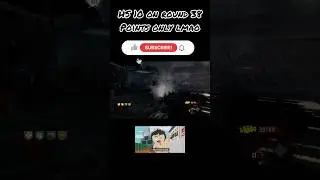 HS10 hitting like a Nerf gun on round 40 😭💀 These zombies don&rsquo;t even flinch! #CODZombies #BO1