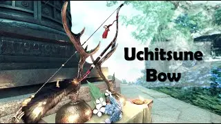 A close up of The Uchitsune Bow | Ghost of Tsushima