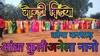 गोंडी वीडियो, आंध्रा कुलीअनेला नानो #Bastargondi #gondipata #gondisong #trendingvairalvideo