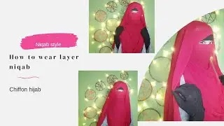 ভাষা দিবসের শুভেচ্ছা,Layer niqab tutorial | Butterfly hijab with chiffon hijab |