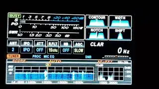 7L4LKK QSO with VK5MRD 20m, Yaesu FTDX3000 - 5 band Hyendfed endfed wire, 21/9/2020