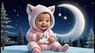 Baby Wolf&rsquo;s New Year Moon Song | Night Animal Cartoon | Kids Music Animation