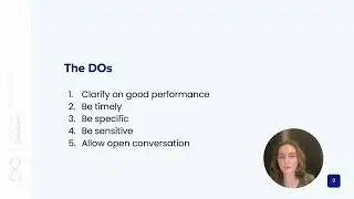 Principles of Feedback
