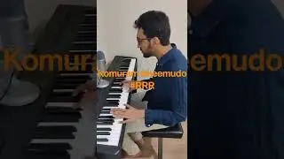 Komuram Bheemudo Vocal & Piano cover #rrr   #komarambheemntr  #ssrajamouli  #mmkeeravani #shorts