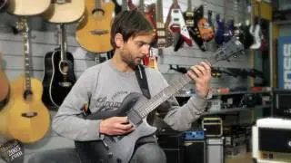 SoundSation SH LP 2OO MBK Chitarra Elettrica Rock Shadow Nero Satinato