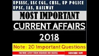 Current Affairs 2018 | GKTriangle |