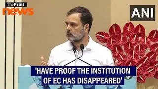 'Will show the whole country the institution of EC doesn't exist anymore'&mdash;Rahul Gandhi