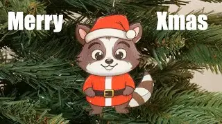 DIY Full-Color Christmas Ornaments with Laser Cutter & Sublimation Printing (Snapmaker 40W laser)