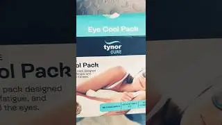 TYNOR CURE EYE COOL PACK #eyes #cool #eye #eyepain #darkcircles #eyepain