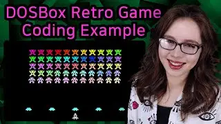 DOSBox Retro Game Coding Example (Works On Androids, Chromebooks, PCs, & Raspberry Pis)