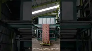 STEAMER MACHINE ON TEXTILE FACTORY USING HAIWELL & SAVCH   #haiwell #savch #steamer
