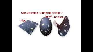 Is our universe flat or round, infinite or finite? Hindi/Urdu. Albert Einstein's relativity theory