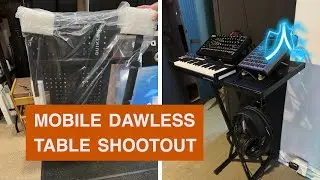 Which is the best table for a mobile DAWless setup?