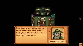 Stardew Valley | Professor Snail quest completed