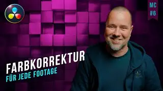Farbkorrektur Tutorial für Anfänger in Davinci Resolve 17