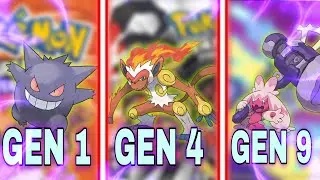 Моя команда покемонов [Pokemon game team 1-9 gen]
